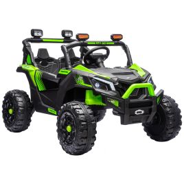 CHASETON 24V Two-Seater Kids Ride-On Truck with Remote - Green