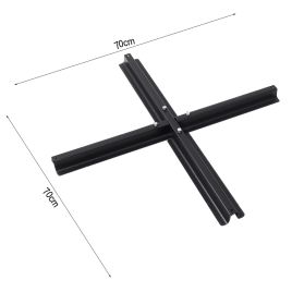 Metal Free Standing Parasol Cross Base