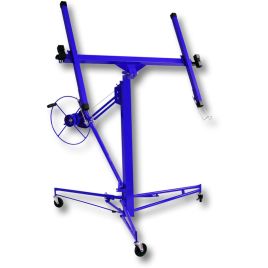 Blue16 Ft Drywall Panel Hoist Lifter With Convenient Design And Easy Assembly