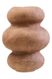 GRENTHRA Bubble Cotton Mache And Coco Shell Vase - Assorted
