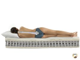 Sareer 4000 Pocket Cool Blue Memory Mattress - Single 3ft
