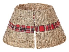 Starlight Christmas Tree Collar Seagrass 45x45 cm - Natural