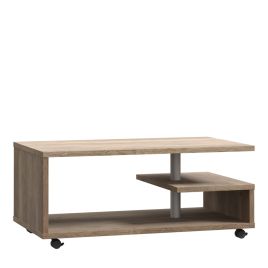 Spencer G Shape Design Coffee Table - Antique Oak