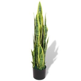 Artificial Sansevieria Plant with Pot 90cm Green