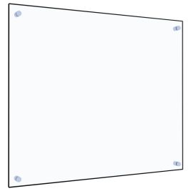 Kitchen Backsplash Transparent 70x60 cm Tempered Glass