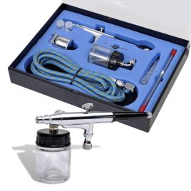 Airbrush Set with Glass 0.5mm Nozzles