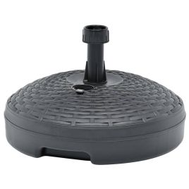 Umbrella Base Sand/Water Filled 20 L Anthracite Plastic Rattan