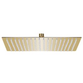 Rain Shower Head Stainless Steel 50x50cm Square Gold