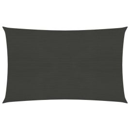 Sunshade Sail 160 g/m2 Anthracite 3x4 m HDPE