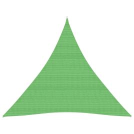 Sunshade Sail 160 g/m2 Light Green 4.5x4.5x4.5 m HDPE