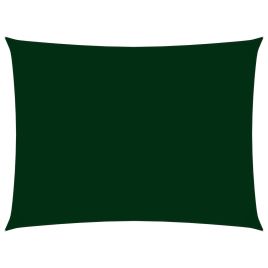 Sunshade Sail Oxford Fabric Rectangular 2x4.5 m Dark Green