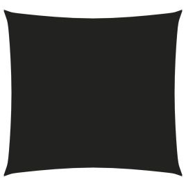 Sunshade Sail Oxford Fabric Square 7x7 m Black