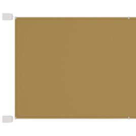 Vertical Awning Beige 60x1200 cm Oxford Fabric