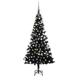 Frois Artificial Tree 150cm Black with Ball Set PVC