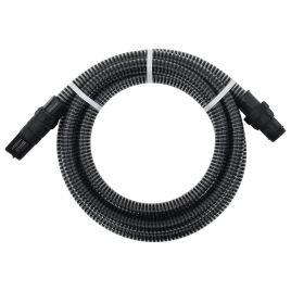 Suction Hose with PVC Connectors Black 1" 4 m PVC