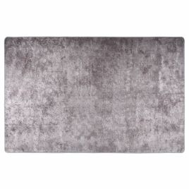 Rug Washable 80x150 cm Grey Anti Slip
