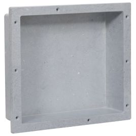 Shower Niche Matt Grey 41x36x10 cm