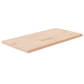 Bathroom Countertop 80x40x2.5 cm Untreated Solid Wood