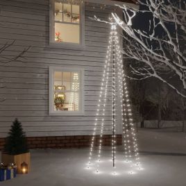 Faune Christmas Tree Spike Cold White 310 LEDs 300cm