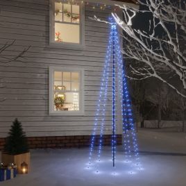 Faune Christmas Tree Spike Blue 310 LEDs 300cm
