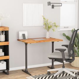 Desk Top 80x60x2.5 cm Rectangular Solid Wood Acacia