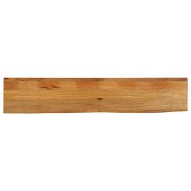 Table Top Live Edge 160x40x2.5 cm Solid Wood Mango