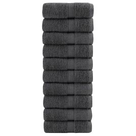 Premium Soap Towels SOLUND 10pcs Anthracite 30x30cm 600gsm