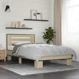 Bedframe Sonoma Oak 75x190cm Small Single