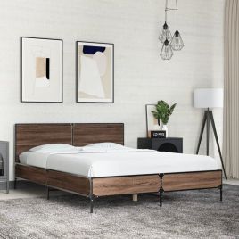 Bedframe Brown Oak 120x200cm