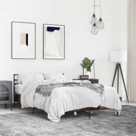 Bedframe Smoked Oak 135x190cm Double