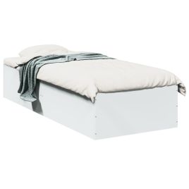 Bedframe White 90x190cm Single