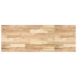 Bathroom Vanity Top Untreated 120x50x2 cm Solid Wood Acacia