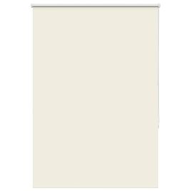 Roller Blind Blackout Off White 110x150 cm Fabric Width 105.7 cm Polyester
