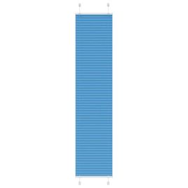 Pleated Blind Blue 40x200 cm Fabric Width 39.4 cm Polyester