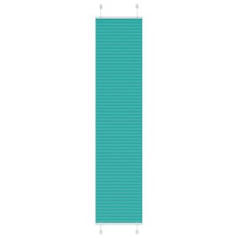 Pleated Blind Petrol Green 50x200 cm Fabric Width 49.4 cm Polyester