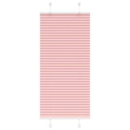 Pleated Blind Pink 65x100 cm Fabric Width 64.4 cm Polyester