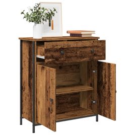 Sideboard Old Wood 70x30x80 cm Engineered Wood