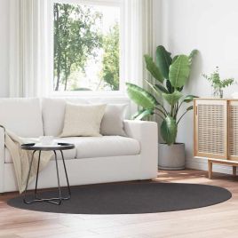 Rug Folding Anthracite 140 x 200 cm Wool