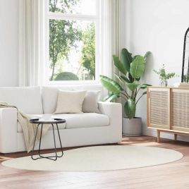 Rug Folding Cream 160 x 230 cm Cotton