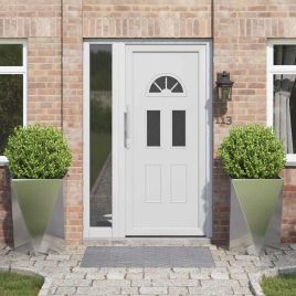 CLSRIDG Planter 2 pcs 50x50x75 cm Stainless Steel - Silver