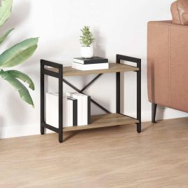 Bookcase Artisan oak 60 x 30 x 48.5 cm Engineered wood