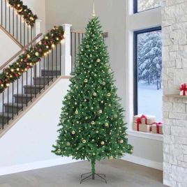 NOELIX Artificial Christmas Tree with 300 LEDs with Stand Green 300 cm