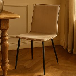 GREENSTEAD Dining Chair Taupe - Set of 2