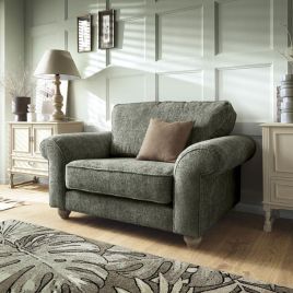 Ingrid Cuddle Chair - Rifle Green