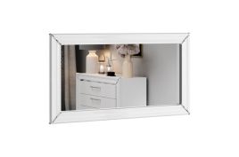 Wall Mirror - ANALDA Wall Mirror White 120cm
