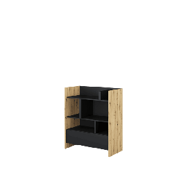 Sideboard - DONNELL Small Sideboard Oak Artisan 92cm