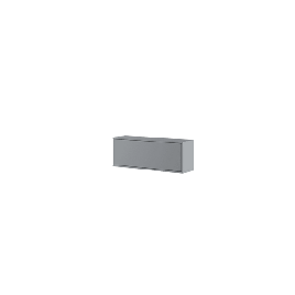 Wall Shelf - DONNELL Wall Shelve Grey 92cm