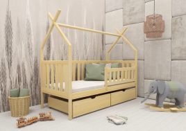Single Bed - YUNA Wooden 3ft Bed Pine