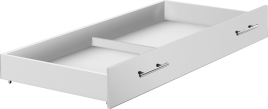 Bed Drawer - POSJA Bed Drawer White Matt 140cm