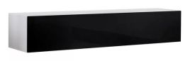 TV Cabinet - ROBERTS TV Unit Black Gloss Front 160cm